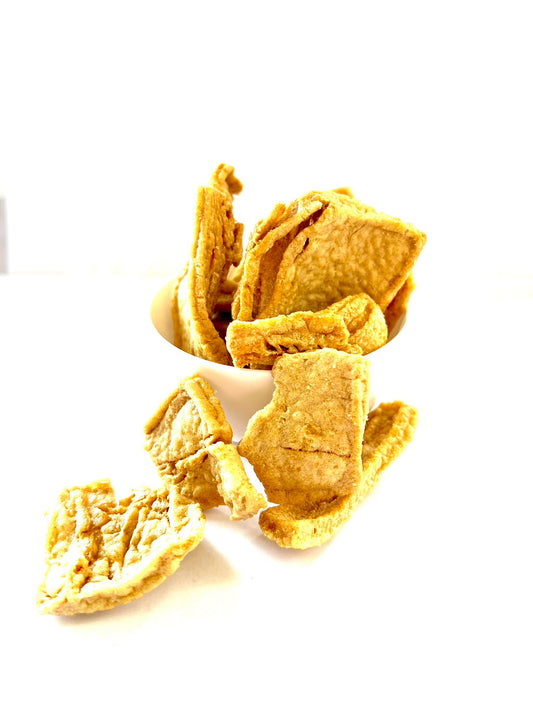 Chicharrón de harina de soya horneado SAL/LIMÓN 75gr