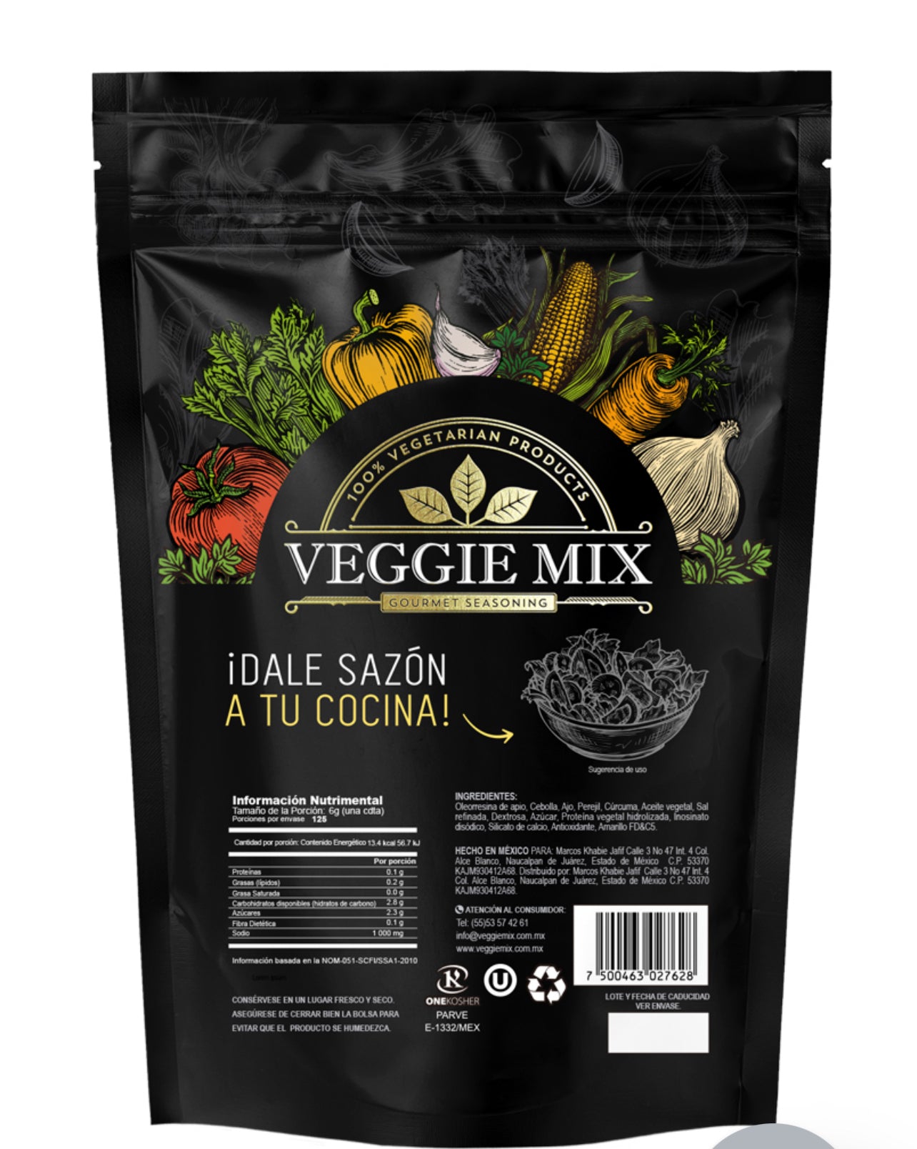 Sazonador Vegetal 750gr