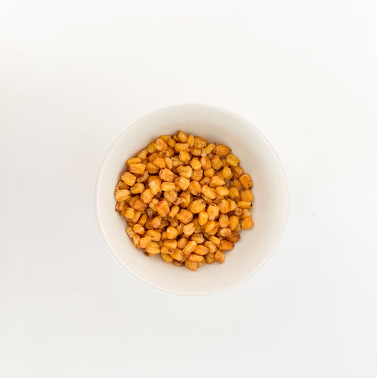 1 kg de maiz tostado con jalapeño (no pica)