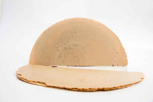 Obleas de amaranto sabor Café, 10 pzas sencillas. Sin Relleno