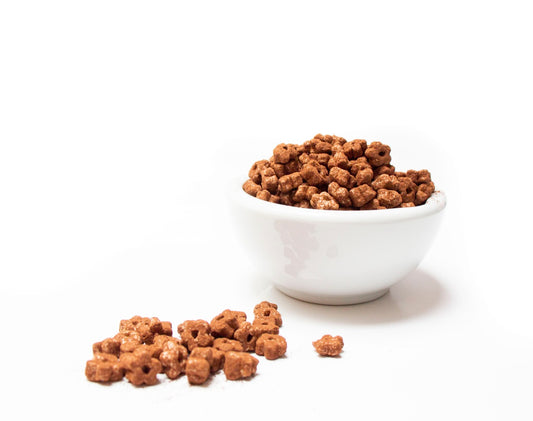 1kg de cereal de florecitas de avena con cocoa.