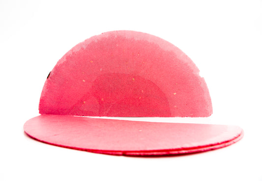 Obleas de amaranto sabor Arándanos, 10 pzas sencillas. Sin Relleno