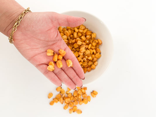 Maiz tostado con sal limón