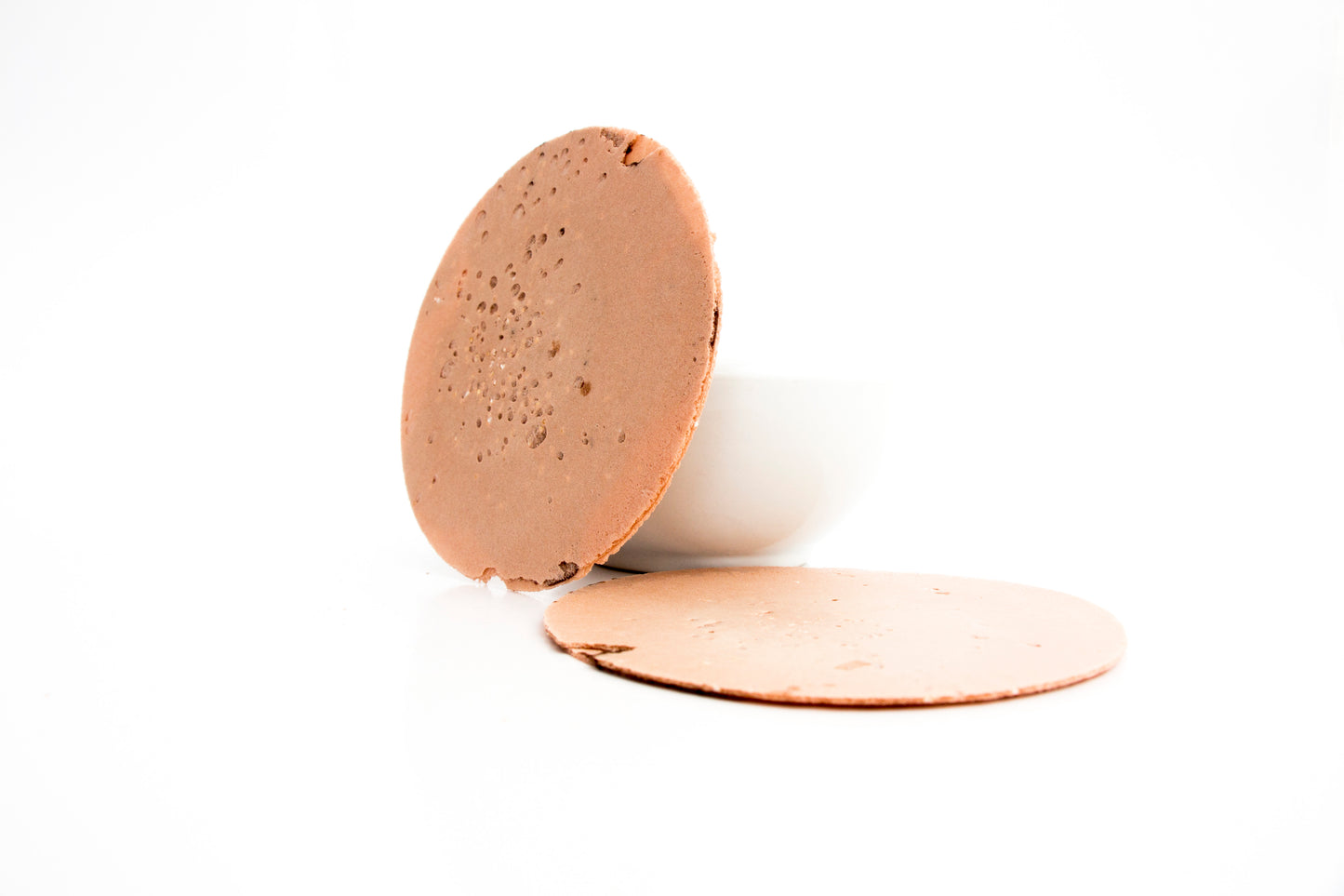 2 Mini Obleas de amaranto sabor: Nuez