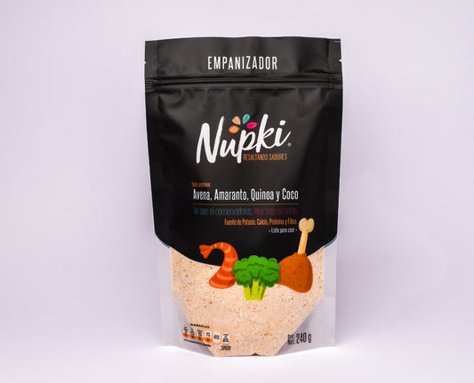 Empanizador quinoa, amaranto 240 gr.